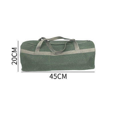 Vastupidav paks lõuendist kott Tööriistakotid Säilitusvahend Instrumendi ümbris Kaasaskantav elektriliste tööriistade kandekoti multifunktsionaalne ümbris