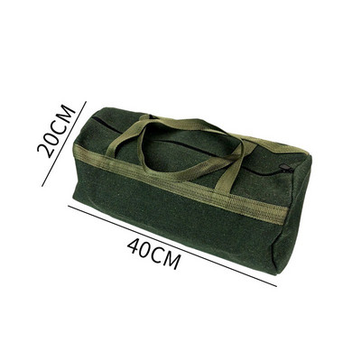 Vastupidav paks lõuendist kott Tööriistakotid Säilitusvahend Instrumendi ümbris Kaasaskantav elektriliste tööriistade kandekoti multifunktsionaalne ümbris