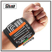 Magnētiskā aproce ar kabatām 10/15/20 režģis Jaudīga instrumentu soma skrūvēm Labošanas instrumenti Komplekts Glabāšanas organizatora instrumentu josta