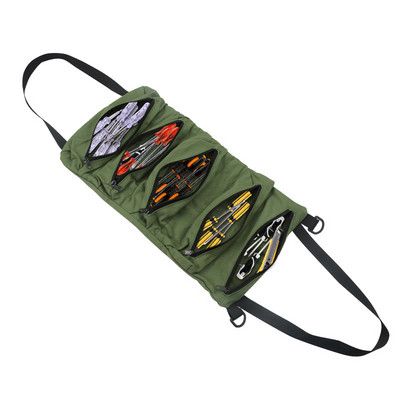 Tööriistade rullkoti kott Kaasaskantav mutrivõti Kruvikeeraja Tangid Rullkoti ümbris Lõuend rull-tööriistakott Korraldaja Tööriistad Hoiukoti ümbris