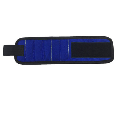 Pārnēsājama spēcīga magnētiska aproce pārnēsājama instrumentu soma skrūvējamu naglu uzgriežņu skrūvju urbjmašīnas remonta komplekta organizatora glabāšanas rīki