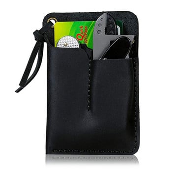 Δερμάτινο Pocket Organizer Ανδρικό Χειροποίητο Πορτοφόλι Θήκη Μαχαίρι Θήκη