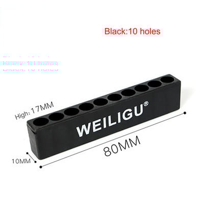 2 vnt. plastikinis atsuktuvo laikiklis 1/4 (6,35 mm) šešiakampio rankinio koto atsuktuvo antgaliai, laikymo juostos įrankiai, priedai