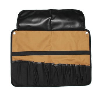 Πολλαπλών λειτουργιών Canvas Tool Bag κλειδί εργαλείο roll up Αναδιπλούμενο κλειδί Organizer Θήκη θήκη εργαλείο χειρός Μεταλλικά μέρη Τσάντα αποθήκευσης