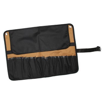 Πολλαπλών λειτουργιών Canvas Tool Bag κλειδί εργαλείο roll up Αναδιπλούμενο κλειδί Organizer Θήκη θήκη εργαλείο χειρός Μεταλλικά μέρη Τσάντα αποθήκευσης