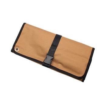 Πολλαπλών λειτουργιών Canvas Tool Bag κλειδί εργαλείο roll up Αναδιπλούμενο κλειδί Organizer Θήκη θήκη εργαλείο χειρός Μεταλλικά μέρη Τσάντα αποθήκευσης