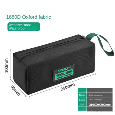 Többfunkciós szerszámtáska Több zsebes vízálló esésgátló tárolótáska 1680D Oxford textil villanyszerelő táska szerszámtáska villanyszerelő