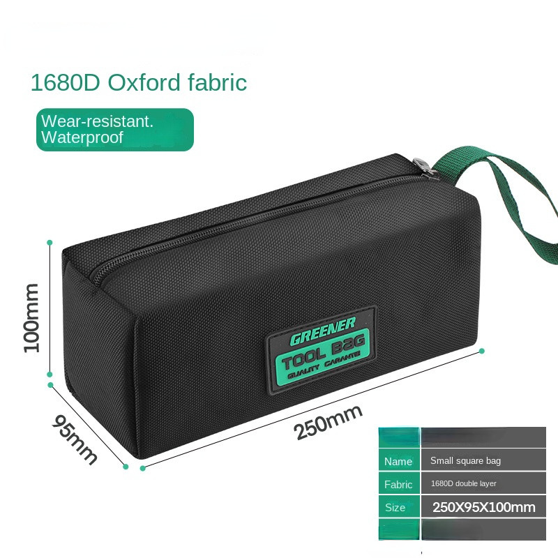 Többfunkciós szerszámtáska Több zsebes vízálló esésgátló tárolótáska 1680D Oxford textil villanyszerelő táska szerszámtáska villanyszerelő