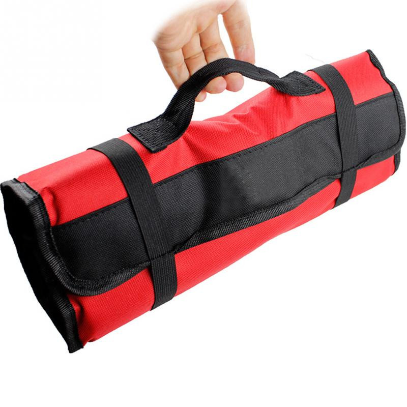 Daudzfunkcionāls Oksfordas auduma salokāms uzgriežņu atslēgas maisiņš, rīks Roll Glabāšanas kabatas rīki Maciņa Pārnēsājama futrāļa organizatora turētājs