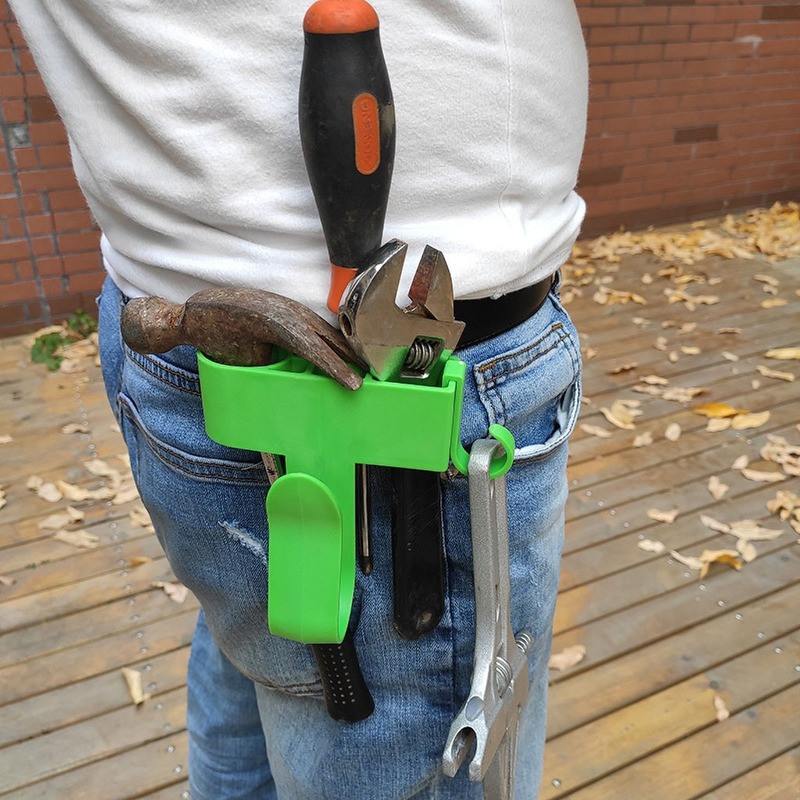 Aparatūras instrumentu somas Elektriķa instrumentu turētājs josta Profesionāla elektriska urbjmašīna Instrumenti Soma Vidukļa kabata Plastmasas jostasvietas instrumenti Āķis