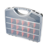 ABS műanyag csavar tároló doboz Hordozható alkatrész doboz Fém alkatrészek hardver szerszám csavarhúzó autójavító szerszámdoboz