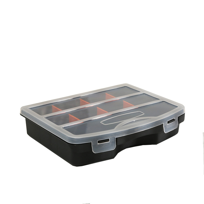 ABS műanyag csavar tároló doboz Hordozható alkatrész doboz Fém alkatrészek hardver szerszám csavarhúzó autójavító szerszámdoboz