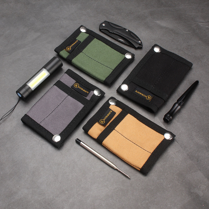 Kültéri EDC Molle tasak összecsukható késtartó taktikai kempingezés túrázás vadászat katonai csomag