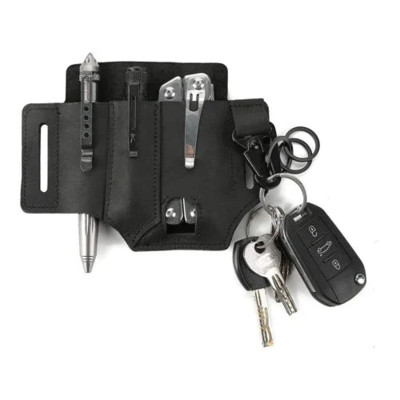 Taktikalised tööriistad Kest Multitööriist Tööriist vöökott Nuga varrukas kott EDC ümbris välistingimustes PU nahast multifunktsionaalne taskulambi kate