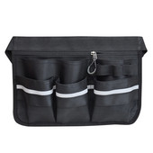 Nagy teherbírású, tartós, állítható derékú, több zsebes kertészeti műhely szerszámos öv háztartási villanyszerelő raktártáska étterem