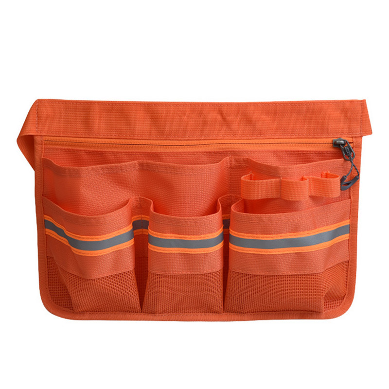 Nagy teherbírású, tartós, állítható derékú, több zsebes kertészeti műhely szerszámos öv háztartási villanyszerelő raktártáska étterem