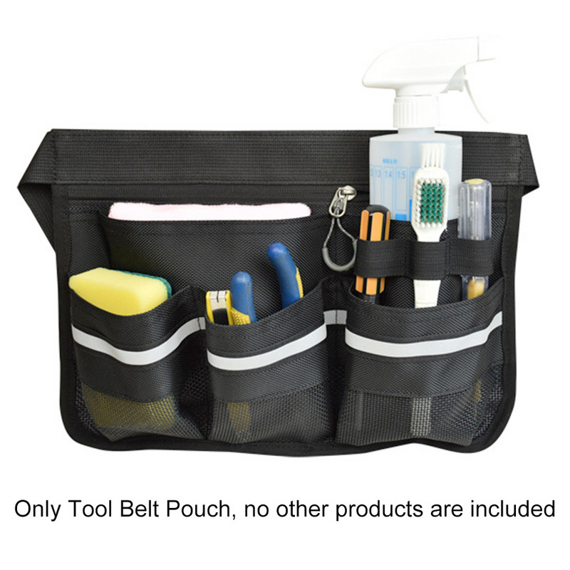 Nagy teherbírású, tartós, állítható derékú, több zsebes kertészeti műhely szerszámos öv háztartási villanyszerelő raktártáska étterem