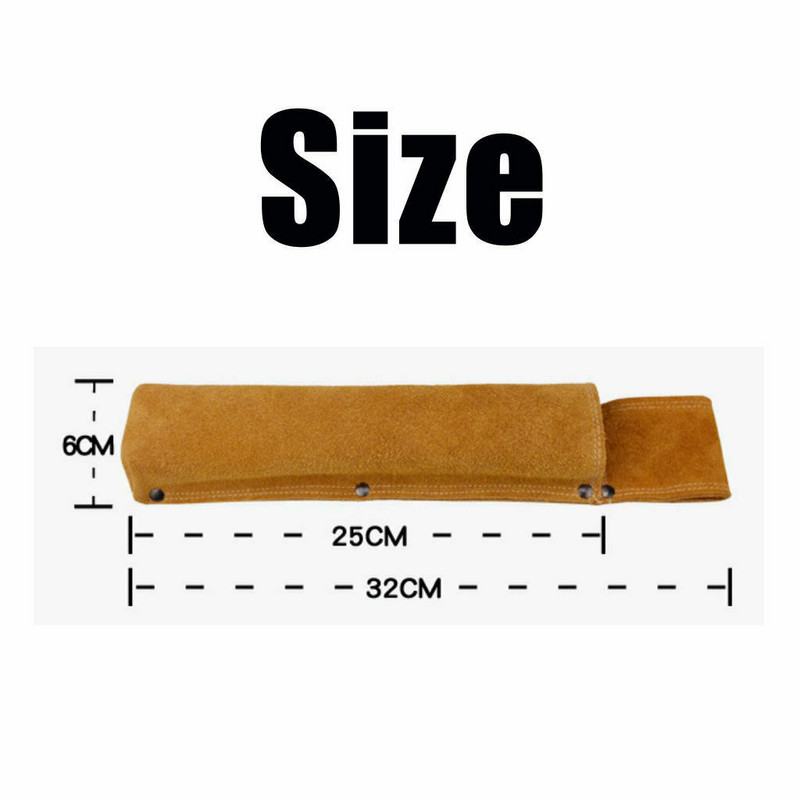 Torba za pohranu štapa za zavarivanje Torba za alat Držač elektroda Od goveđe kože otporna na plamen Torba oko struka Podesiva kopča Za pohranu Planinarenje