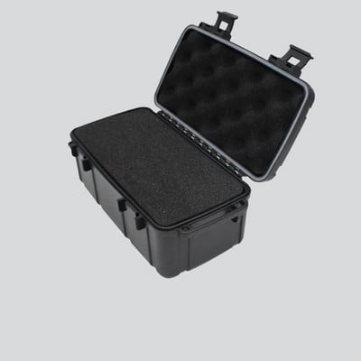 Szerszámosláda-rendező szerszámosláda műanyag kis vízálló hordozható szivardoboz műszervédelem porálló tömítő befecskendezés