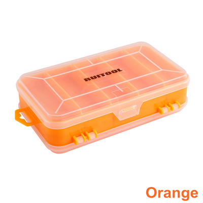 RUITOOL 155*90*45mm Cutie de scule Organizator de scule de depozitare cu două fețe Instrument multifuncțional pentru electrician 1buc