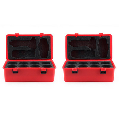 2X XD168-66 Burst Generation Spinner Caseta de instrumente Beyblade Spinner Produse înrudite Cutie de depozitare pentru mână Cutie de instrumente Roșu