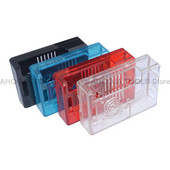 Raspberry Pi 3 Carcasă multicoloră Carcasă de protecție din plastic pentru RPI 3 Model B Cutia de carcasă poate instala ventilatorul