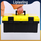 Műanyag villanyszerelő szerszámtároló láda Vastagított műanyag villanyszerelő karbantartó autódoboz Nagy hely Szerszámok Szervezők Szerszámosláda