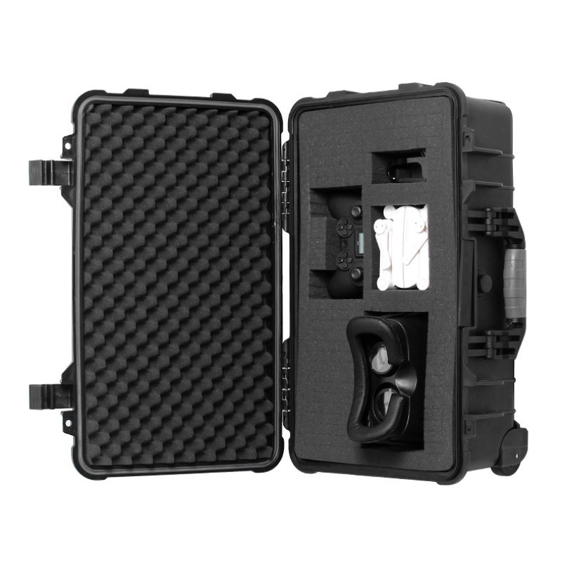 Daudzfunkciju instrumentu kaste DIY triecienizturīgs sūklis polsterējums pielāgots kvadrātveida režģa sūklis Instrumentu kastes daļa