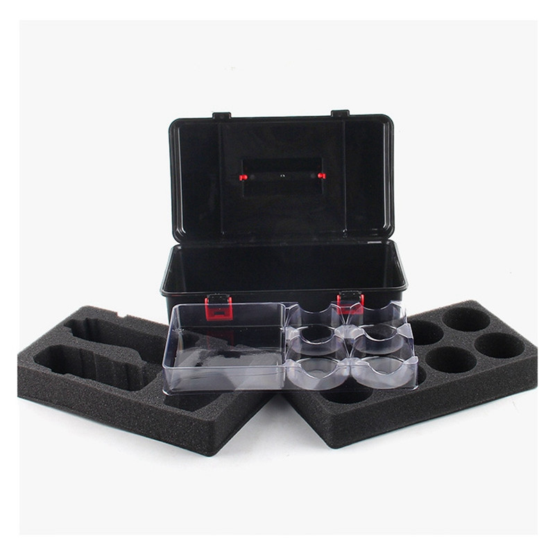 2X XD168-66 Burst Generation Spinner Toolbox Beyblade Spinner Kapcsolódó termékek Kézi tárolódoboz Szerszámdoboz piros