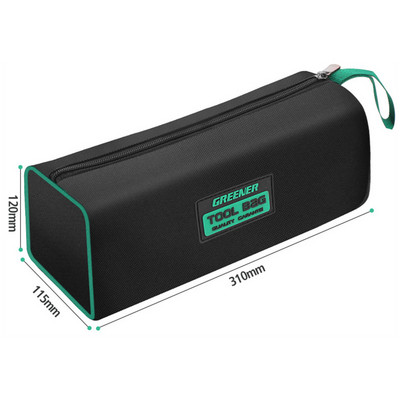 Oxford vászon szerszámtáska Többfunkciós, több zsebes szerszámos rendezőtáskák Vízálló leesésgátló kézitáska Villanyszerelő tároló szerszámtáska