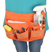 Szállodai Étterem Takarító Pincér derékszíj szerszámtáska zsebekkel KTV Étkező Takarítóeszköz Tárolótáska Otthoni hordozható