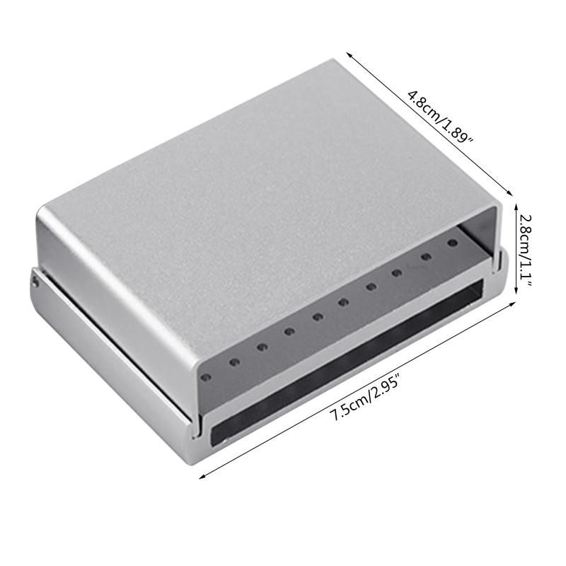 58 caurumu zobārstniecības urbjmašīnas turētājs autoklāva kārba pārnēsājams pulēšanas birstes kausa bloks zobārstniecības urbja bloks adatām