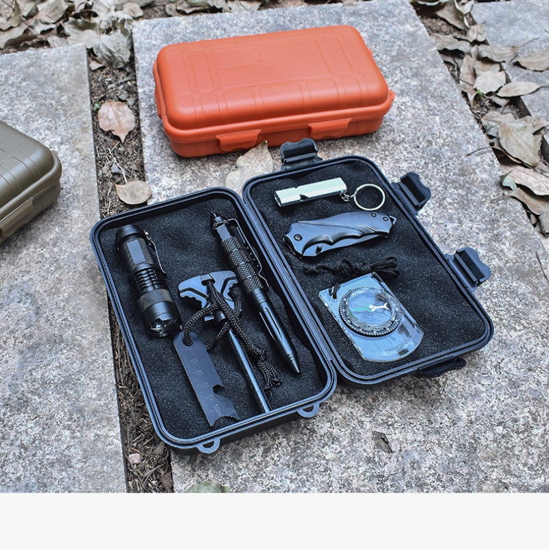 Ogromna kutija za alat Vanjska otporna na udarce Vodootporna zatvorena kutija Kutija za preživljavanje na terenu Kutija za pohranu Bmx dijelovi Plastični pladanj za alat Organizator