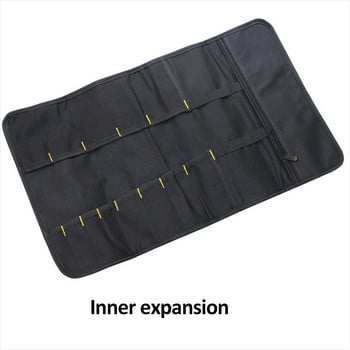 600D Oxford Clothes Reel Rolling Tool Bags Pouch Професионални електротехници Органайзер Многофункционална чанта за комплект за ремонт на автомобили 58*35cm