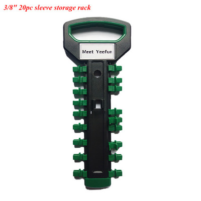 Πρίζα γαλλικού κλειδιού ράφι θήκη αποθήκευσης Πλαστική υποδοχή δίσκος εργαλείων οργάνωση Τσάντα Εργαλεία χειρός Keeper Ράφι 12/20 τμχ