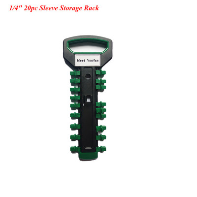 Πρίζα γαλλικού κλειδιού ράφι θήκη αποθήκευσης Πλαστική υποδοχή δίσκος εργαλείων οργάνωση Τσάντα Εργαλεία χειρός Keeper Ράφι 12/20 τμχ