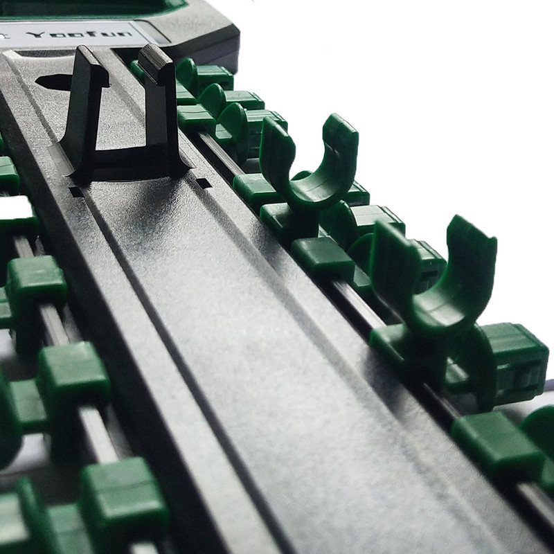 Πρίζα γαλλικού κλειδιού ράφι θήκη αποθήκευσης Πλαστική υποδοχή δίσκος εργαλείων οργάνωση Τσάντα Εργαλεία χειρός Keeper Ράφι 12/20 τμχ