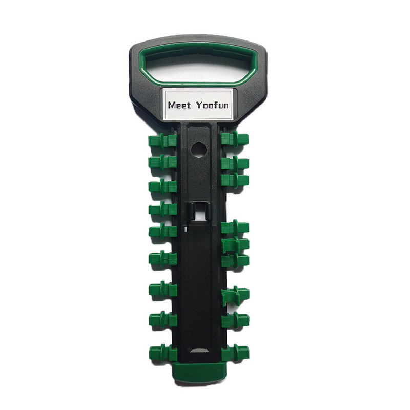 Πρίζα γαλλικού κλειδιού ράφι θήκη αποθήκευσης Πλαστική υποδοχή δίσκος εργαλείων οργάνωση Τσάντα Εργαλεία χειρός Keeper Ράφι 12/20 τμχ