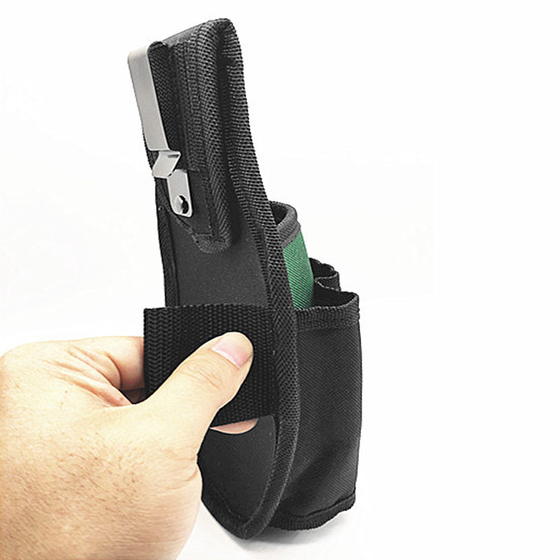 Geantă de scule cu talie mică pentru depozitarea sculelor Geantă pentru curea pentru scule electrice Geantă groasă și portabilă pentru instrumente pentru cheie șurubelniță Depozitare ciocan