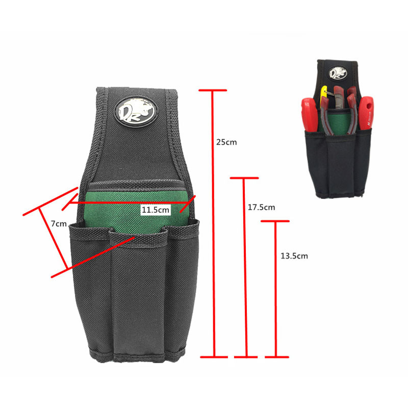 Geantă de scule cu talie mică pentru depozitarea sculelor Geantă pentru curea pentru scule electrice Geantă groasă și portabilă pentru instrumente pentru cheie șurubelniță Depozitare ciocan