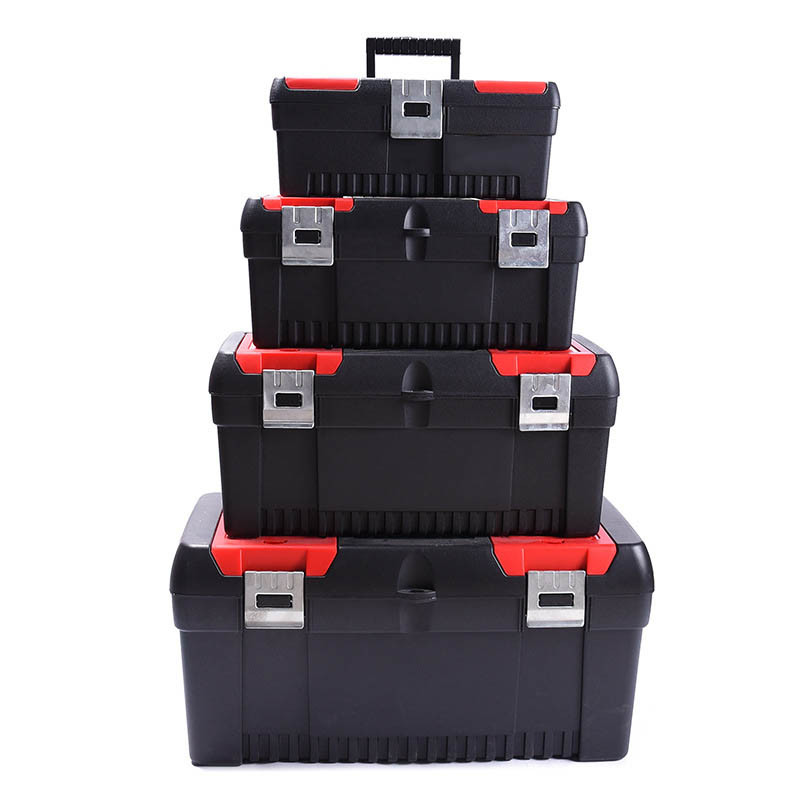 Πολυλειτουργική εργαλειοθήκη εργαλειοθήκης υλικού αποθήκευσης πλαστική φορητή οικιακή θήκη εργαλείων ηλεκτρολόγος συντήρησης διπλής στρώσης