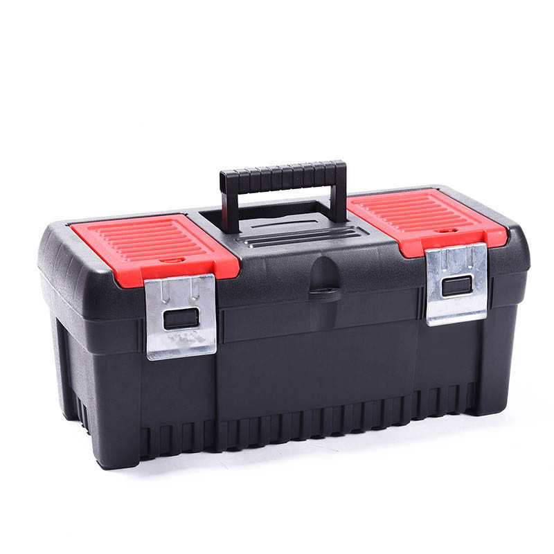 Πολυλειτουργική εργαλειοθήκη εργαλειοθήκης υλικού αποθήκευσης πλαστική φορητή οικιακή θήκη εργαλείων ηλεκτρολόγος συντήρησης διπλής στρώσης