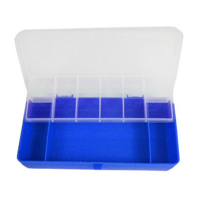 Cutie de instrumente cu două straturi, momeală, cârlig de depozitare, accesorii de pescuit din plastic, cutie pentru echipament de pescuit, accesorii pentru unelte M4YD