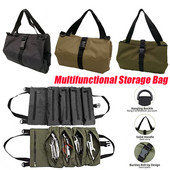 Τσάντα ρολού εργαλείων πολλαπλών χρήσεων Εργαλείο Roll Up Τσάντα κλειδί κατσαβίδι Τρυπάνι θήκη θήκης κρεμαστού εργαλείου Φερμουάρ μεταφοράς