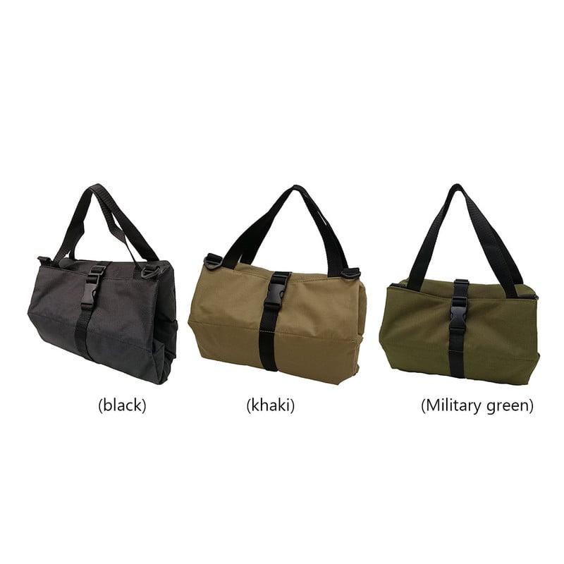 Audekls darba instrumentu soma Vairāku kabatu nēsātājs rokassomu uzgriežņu atslēga Skrūvgriezis Urbja uzgaļu turētājs Daudzfunkcionāla piekarināma instrumentu soma