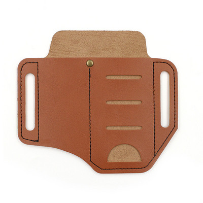 PU odos lauko išgyvenimo įrankių korpusas nešiojamas žibintuvėlis taktinis rašiklio pjaustytuvas EDC įrankių laikymo rankovė