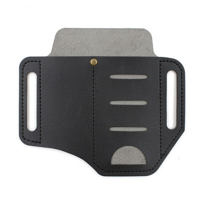 PU odos lauko išgyvenimo įrankių korpusas nešiojamas žibintuvėlis taktinis rašiklio pjaustytuvas EDC įrankių laikymo rankovė