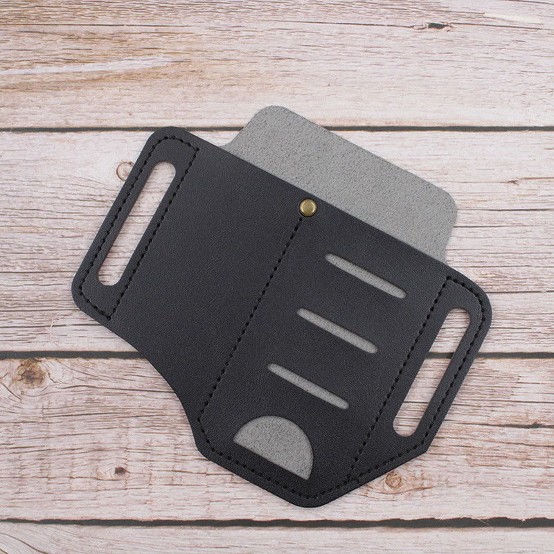 PU odos lauko išgyvenimo įrankių korpusas nešiojamas žibintuvėlis taktinis rašiklio pjaustytuvas EDC įrankių laikymo rankovė