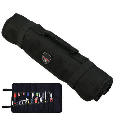 Γαλλικό κλειδί Roll Up Pouch Black Coiling Block Bag Wera Tools Rolling Organizer Carrier Truck Tool Box Big Tote Carrier Socket Tray