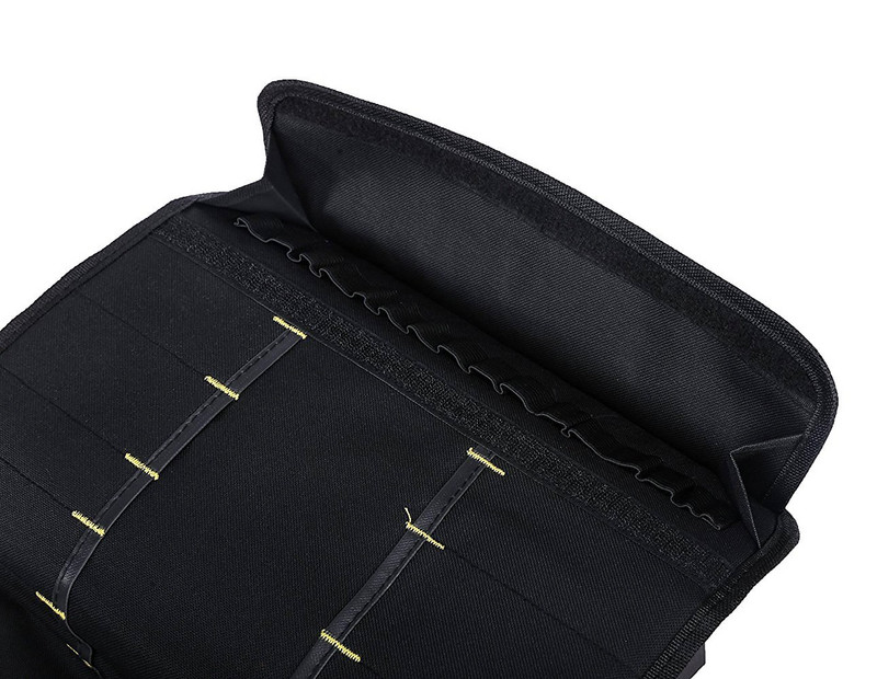 Γαλλικό κλειδί Roll Up Pouch Black Coiling Block Bag Wera Tools Rolling Organizer Carrier Truck Tool Box Big Tote Carrier Socket Tray
